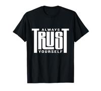 Cree en ti mismo en cada paso del camino, regalo motivacional Camiseta