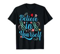 Cree en ti Mismo - Tipografía de Citas positivas motivacionales Camiseta