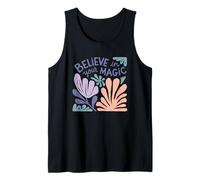 Cree en tu mensaje mágico inspirador Camiseta sin Mangas