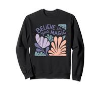 Cree en tu mensaje mágico inspirador Sudadera