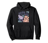 Cree en tu mensaje mágico inspirador Sudadera con Capucha
