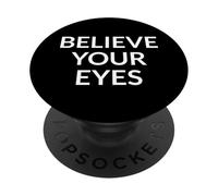 Cree en Tus Ojos la Verdad sobre la protesta política narrativa PopSockets PopGrip Adhesivo