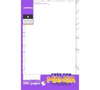 Crée ton manga : 200 pages vierges - Create your manga : 200 blank pages