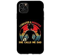 Creé un Monstruo, Ella me Llama papá, Divertido Día del Padre, papá Carcasa para iPhone 11 Pro MAX