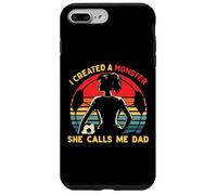 Creé un Monstruo, Ella me Llama papá, Divertido Día del Padre, papá Carcasa para iPhone 7 Plus/8 Plus