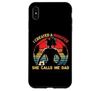 Creé un Monstruo, Ella me Llama papá, Divertido Día del Padre, papá Carcasa para iPhone XS MAX