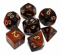 CREEBUY Dados DND D20, D12, D10, D%, D8, D6, D4, D20, D12, D10, D%, D8, D6, D4