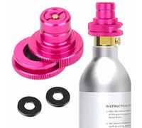 CREECHWA Adaptador de conexión rápida para máquina de Agua con Gas, Compatible con Sodastream Duo Terra Art Soda Maker, Adaptador fácil de Usar para Cilindro de CO2 con Rosca Macho TR21-4