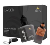 Creed Set de regalo con botella de recambio, fragancias inspiradas en el perfume Aventos, ambientador fuerte para coche con tecnología eliminadora de olores de coche, ambientador de coche Creed Perfa