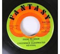 Creedence Clearwater Revival - Sweet Hitch-hiker / Door to Door - 45 Rpm Single with Picture Sleeve - Fantasy #665 - 1971