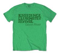 Creedence Clearwater Revival - T-Shirt # Xxl Unisex Green # Green River