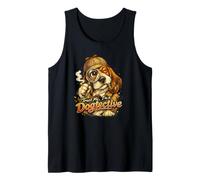 Créeme, Soy un Dogtective! Divertido Perro Detective Camiseta sin Mangas