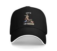 Créeme, Soy un Genio: Gorras Retro Femeninas de Hip Hop con impresión Caliente para Correr Snapback Snapback Snap Cap