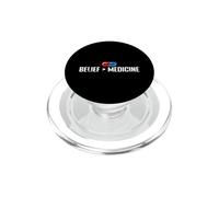 Creencia Mayor Que la Medicina Placebo PopSockets PopGrip para MagSafe