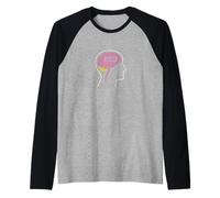 Creencia Poder Cerebral Diseño de Pensamiento Camiseta Manga Raglan