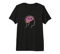 Creencia Poder Cerebral Diseño de Pensamiento Camiseta Premium