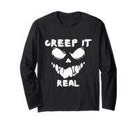 Creep It - Diseño Real de Halloween para Amantes de la diversión Espeluznante Manga Larga