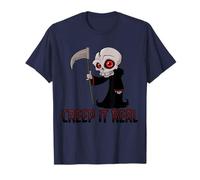 Creep It Real Cute Grim Reaper Camiseta