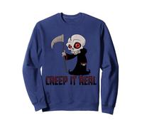 Creep It Real Cute Grim Reaper Sudadera