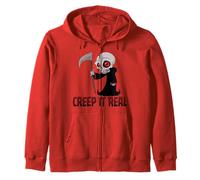 Creep It Real Cute Grim Reaper Sudadera con Capucha