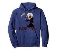Creep It Real Cute Grim Reaper Sudadera con Capucha