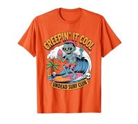 Creepin' It Cool Zombie Summerween Divertido Halloween verano Camiseta