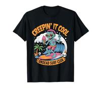 Creepin' It Cool Zombie Summerween Divertido Halloween verano Camiseta