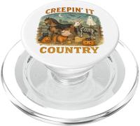 Creepin’ It Country Cute Farm Halloween Animals PopSockets PopGrip para MagSafe