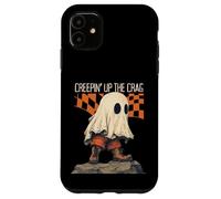 Creepin Up The Crag Divertido Halloween Fantasma Senderismo Escalada Carcasa para iPhone 11