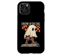 Creepin Up The Crag Divertido Halloween Fantasma Senderismo Escalada Carcasa para iPhone 11 Pro