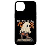 Creepin Up The Crag Divertido Halloween Fantasma Senderismo Escalada Carcasa para iPhone 14 Plus