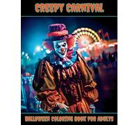 Creepy Carnival - Halloween Coloring Book: Halloween Coloring Book For Adults (Halloween Coloring Books for Adults - Embark on a Spine-Chilling Adventure!)