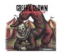 creepy clown colouring book