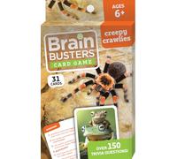 Creepy Crawlies Trivia Adventure! - Brain Busters Bug & Insect Flash Cards | Fun Nature Trivia Games for Adults & Kids