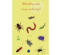 Creepy, Crawly Bugs: Children's Writing Tablet