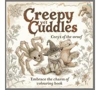 Creepy Cuddles: Cozy Creatures Coloring Book: Cute and Creepy Hugge-Inspired Creatures for Mindful Coloring