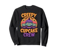 Creepy Cupcake Crew Funny Baking Cupcakes Zombies Halloween Sudadera