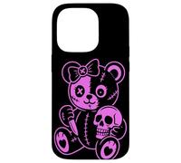 Creepy Cute Bear With Knife And Skull Carcasa para iPhone 14 Pro