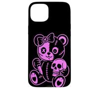 Creepy Cute Bear With Knife And Skull Carcasa para iPhone 15 Plus