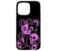 Creepy Cute Bear With Knife And Skull Carcasa para iPhone 15 Pro Max