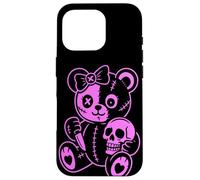 Creepy Cute Bear With Knife And Skull Carcasa para iPhone 16 Pro
