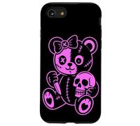 Creepy Cute Bear With Knife And Skull Carcasa para iPhone SE (2020) / 7 / 8