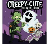 Creepy-Cute Coloring Book: Bold and Easy Spooky Fun for Kids Ages 8-12 | Simply Halloween Coloring Craft Book