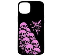 Creepy Cute Forest Fairy With Skull Pile Carcasa para iPhone 15 Plus