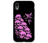 Creepy Cute Forest Fairy With Skull Pile Carcasa para iPhone XR
