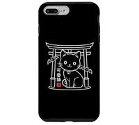 Creepy Cute Gato Japonés - Kawaii Tokyo Kawaii Neko Carcasa para iPhone 7 Plus/8 Plus
