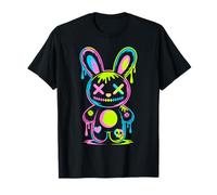Creepy Cute Goth Bunny Horror Kawaii Pastel Goth Grunge Camiseta