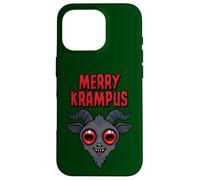Creepy Cute Merry Krampus - Es la Temporada para ser Espeluznante Carcasa para iPhone 16 Pro