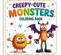 Creepy Cute Monsters Coloring Book for Women: Big Collection of Stress-Relief Monster Designs, Mandalas, and Fantasy Patterns for Relaxation and Fun