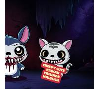 Creepy Cutes Malbuch Kawaii: Das ultimative Malbuch für alle, die Grusel und Kawaii lieben!